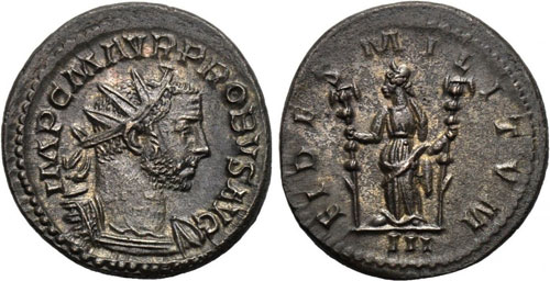 probus roman coin antoninianus